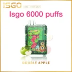 ISGO 6000 Puffs Double Apple Disposable Vape in Dubai UAE