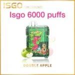 ISGO 6000 Puffs Double Apple Disposable Vape in Dubai UAE