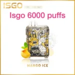 ISGO 6000 Puffs Mango Ice Disposable Vape in Dubai UAE