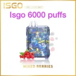 ISGO 6000 Puffs Mixed Barries Disposable Vape in Dubai UAE