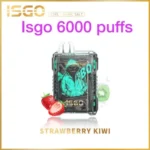 ISGO 6000 Puffs Strawberry kiwi Disposable Vape in Dubai