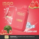 ISGO BAR 10000 Puffs Lush Ice Disposable Vape in Dubai UAE