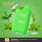 ISGO BAR 10000 Puffs Mint Disposable Vape in Dubai UAE