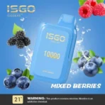 ISGO BAR 10000 Puffs Mixed Barries Disposable Vape in Dubai UAE