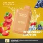 ISGO BAR 10000 Puffs Strawberry Grape Ice Disposable Vape in Dubai UAE