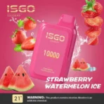 ISGO BAR 10000 Puffs Strawberry Watermelon Ice Disposable Vape in Dubai UAE