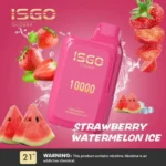 ISGO BAR 10000 Puffs Strawberry Watermelon Ice Disposable Vape in Dubai UAE