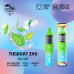 Tugboat Evo 4500 Puffs Cool Mint Disposable Vape in Dubai UAE