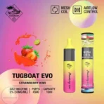 Tugboat Evo 4500 Puffs Strawberry Kiwi Disposable Vape in Dubai