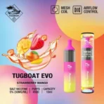 Tugboat Evo 4500 Puffs Strawberry Mango Disposable Vape in Dubai