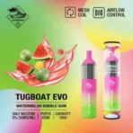 Tugboat Evo 4500 Puffs Watermelon Bubble Gum Disposable Vape in Dubai