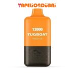 Tugboat super 12000 puffs Peach ice disposable vape in Dubai UAE