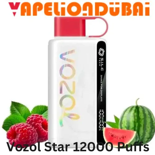 Vozol Star 12000 Puffs Raspberry Watermelon
