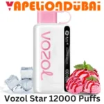 Vozol Star 12000 Puffs Strawberry Ice Cream