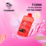 Tugboat T12000 Disposable Vape 50mg Cotton Candy