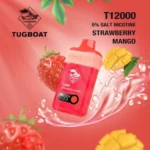 Tugboat T12000 Disposable Vape 50mg Strawberry Mango