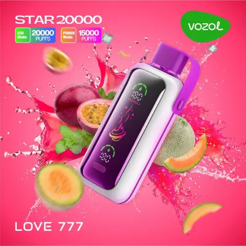 VOZOL Star 20000 Puffs Love 777 price in Dubai