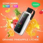 VOZOL Star 20000 Puffs Orange Pineapple Lychee price in Dubai