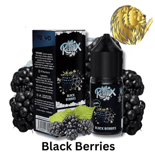 Tokyo Remix Series Saltnic 30ml Black Berries