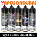 VGOD Juice 60ML 3MG NICOTINE in Dubai