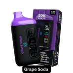 Blvk Bar 20000 Puffs Grape Soda Disposable Vape