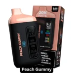 Blvk Bar 20000 Puffs Peach Gummy Disposable Vape
