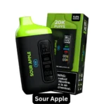 Blvk Bar 20000 Puffs Sour Apple Disposable Vape