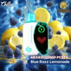 CHILLAX Shake 22000 Puffs Bluerazz Lemonade Disposable Vape