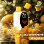 CHILLAX Shake 22000 Puffs Mango Ice Disposable Vape