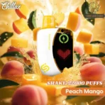 CHILLAX Shake 22000 Puffs Peach Mango Disposable Vape