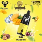 KALYAN Pro 12000 Puffs Mango Passion Fruit 50mg Disposable Vape