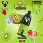 KALYAN Pro 12000 Puffs Mango Strawberry Kiwi Ice 50mg Disposable Vape