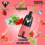 KALYAN Pro 12000 Puffs Strawberry Watermelon Ice 50mg Disposable Vape