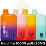 Nerd Fire 10000 Puffs 20mg Disposable Vape In UAE