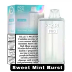 Pod Salt Pearl Pro 10000 Puffs Sweet Mint Brust