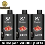 Silvaper 24000 PUFFS Disposable Vape (20 mg) in Dubai