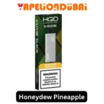 HQD Cuvie Slick 6000 Puffs Honeydew Pineapple blends sweet honeydew melon with tropical pineapple, featuring a 1400mAh battery and mesh coil