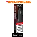 HQD Cuvie Slick 6000 Puffs Lush Ice with 1400mAh battery and mesh coil – icy watermelon flavor for a cool, refreshing vaping experience
