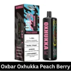 Oxbar Oxhukka 25000 Puffs Peach Berry Disposable Vape – Fruity Blend with 5% Nicotine, Type-C Charging in UAE