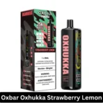 Oxbar Oxhukka 25000 Puffs Strawberry Lemon Disposable Vape – 5% Nicotine, Type-C Charging in UAE