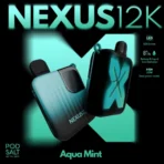Pod Salt Nexus 12000 Puffs Aqua Blue Disposable Vape