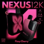 Pod Salt Nexus 12000 Puffs Fizzy Cherry Disposable Vape