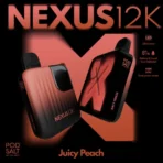 Pod Salt Nexus 12000 Puffs Juicy Peach Disposable Vape