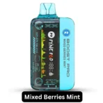 Pyne Pod Boost Pro 200000 Puffs Mixed Barries Mint Disposable Vape with 50 mg Nicotine