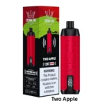Al Fakher Crown Bar 12000 Puffs Double Apple Disposable Vape Integrated Hookah Sound