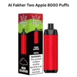 Al Fakher Crown Bar Two Apple 8000 Puffs