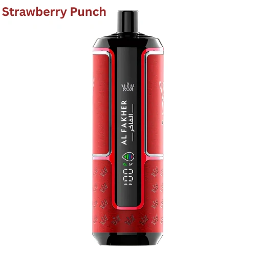 Al Fakher Hypermax 15000 Puffs Strawberry Punch