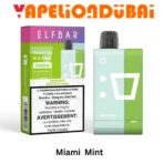 Elf Bar EW9000 Puffs Disposable Prefilled Pod Kit Miami Mint in Dubai