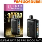 ELFBAR RAYA D3 PRO 30000 Puffs Blackberry Melon Ice
