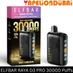 ELFBAR RAYA D3 PRO 30000 Puffs Grape Bubblegum